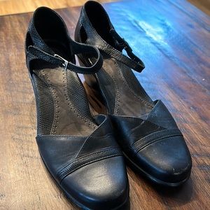 Dansko Ankle Strap Heels